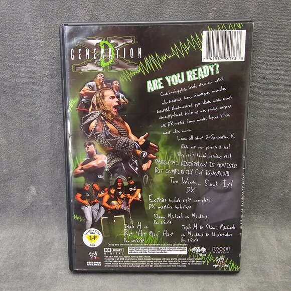 WWE - D Generation X (DVD, 2006) Tested and Working B2-27 - Picture 2 of 3